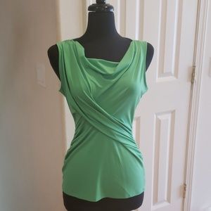 Sleeveless Ruched Top